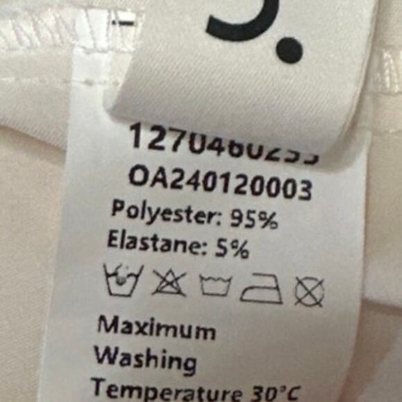 NEW Commense Black White Bandeau Tube Sleeveless Pleated A Line Mini Dress L - Picture 4 of 4